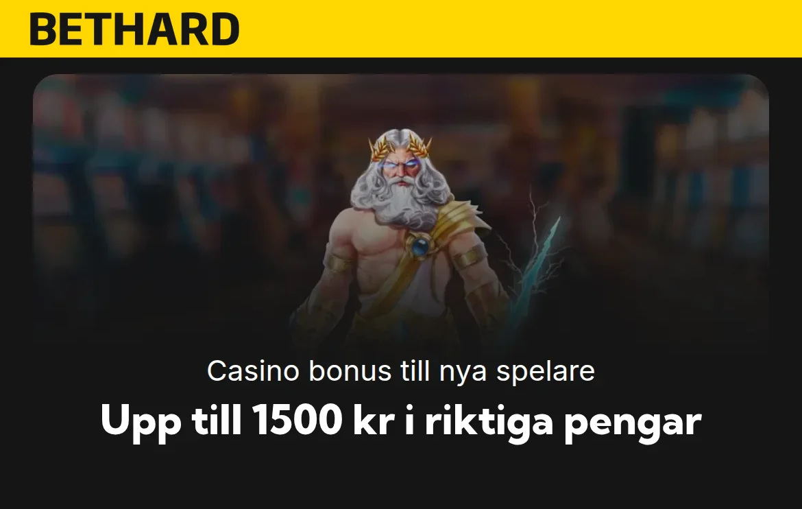 Bethards kampanjsida med aktuella erbjudanden