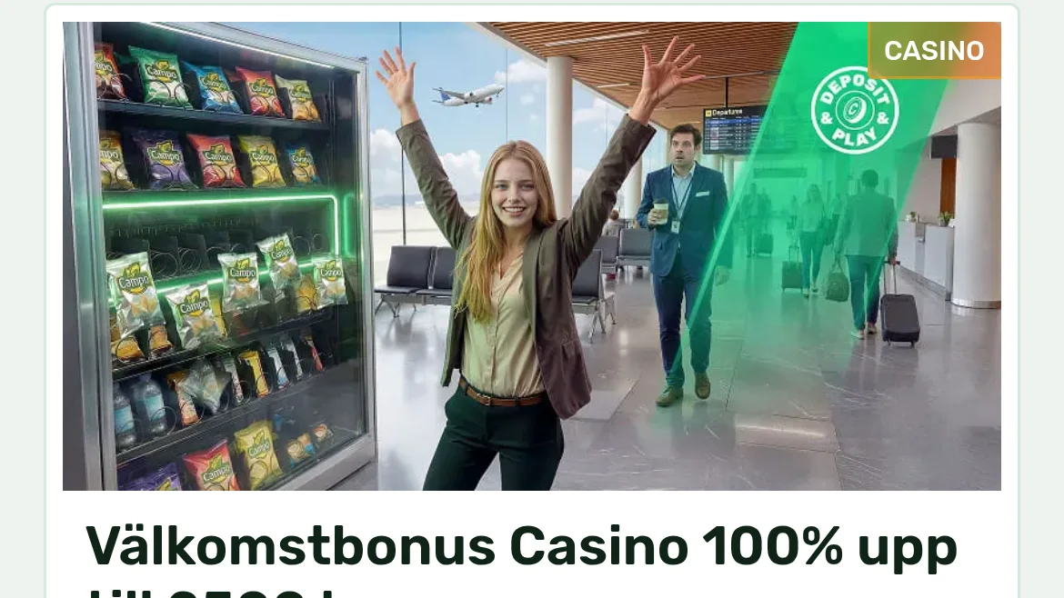 Kampanjsidan hos Campobet med casinobonus och sportbonus