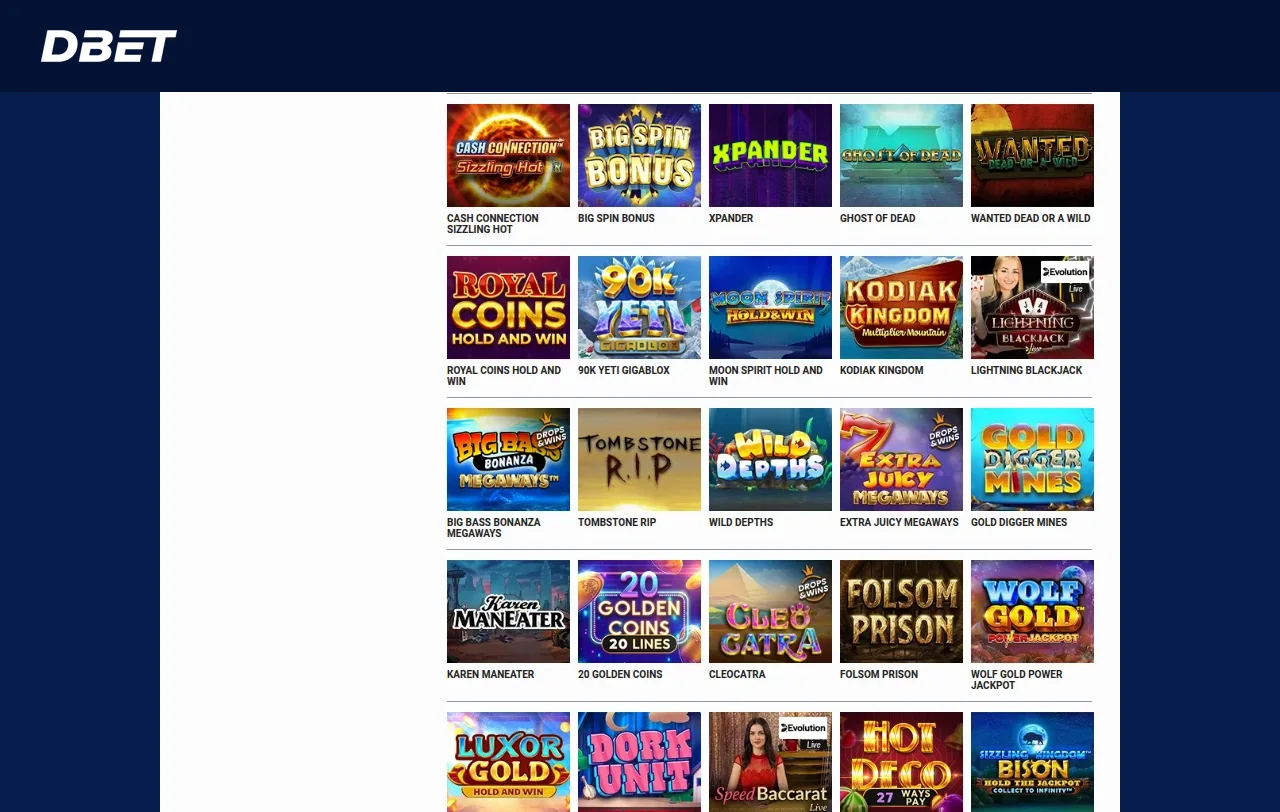 Ännu en del av Dbets spellobby